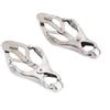 Kiotos Clover Nipple Clamps Silver