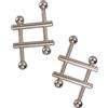 California Exotics Nipple Grips Crossbar Nipple Vices