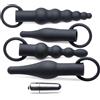 Master Series 3X Premium Ringed Rimmers Anal Training Set Black
