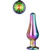 Dream Toys Gleaming Love Pleasure Plug Coloured Small