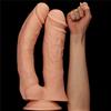 LoveToy Realistic Mega Double Dildo 12" Skin