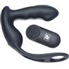 Alpha-Pro 7X P-STRAP Milker Vibrating Prostate Stim with Cock & Ball Harness