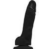 strap-on-me Soft Realistic Dildo Black L