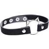 Master Series Kinky Kitty Ring Slim Choker Black