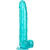 California Exotics Size Queen Dildo 10 Inch Turquoise