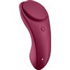 Satisfyer Sexy Secret Panty Vibrator Wine Red