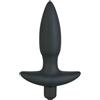 Black Velvets Silicone Vibrating Plug Small