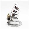 Black Label The Classic Stainless Steel Cock Cage Silver