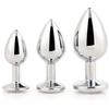Dream Toys Gleaming Love Plug Silver Set