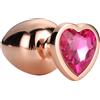 Dream Toys Gleaming Love Plug Rose Gold Medium