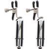 Taboom Adjustable Vibrating Clamps Silver
