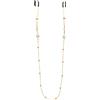 Taboom Tweezers Pearl & Deluxe Chain Gold