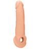 RealRock Skin Penis Sleeve 9" Flesh