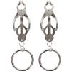 Taboom Butterfly Clamps with Ring Silver