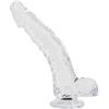 Alive Stallion Extra-Slippery Jelly Dildo Transparent