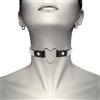 Coquette Hand Crafted Choker Heart with Crystals 229289 Black