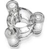 Oxballs Buzz Squeeze Ballsack Intense Triple 360 Vibe-Clear