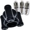Oxballs Buzz Squeeze Ballsack Intense Triple 360 Vibe-Black