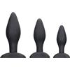 Ouch! Apex Butt Plug Set Black