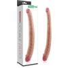 LoveToy King Size Realistic Ladykiller Tapered Double Penetration 14" Flesh