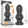 LoveToy King Sized Vibrating Anal Rammer 7" Black
