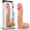 LoveToy Legendary King Sized Realistic Dildo 10.5" Flesh