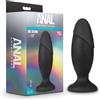 Blush Anal Adventures Platinum Silicone Rocket Plug Black