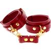 Taboom Bondage in Luxury Wrist Cuffs Red