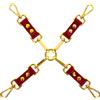 Taboom Bondage in Luxury Hogtie Red