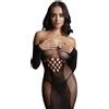 Le Désir Long Sleeved Mini Dress Black