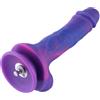 HiSmith HSA58 Silicone Dildo KlicLok 8.4" Purple