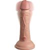 Pipedream King Cock Elite 6" Vibrating Silicone Dual Density Cock Light