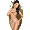Penthouse Open Secret Light Pink M/L