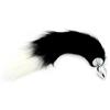 Kiotos Steel Buttplug S Fox Tail Black