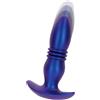 ToyJoy The Tough Thrusting Vibrating Plug Blue Metallic