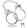 Taboom Luxury BDSM Handcuffs Silver Plated