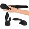 You2Toys Ya Clit's Gonna Love it Wand Vibrator Super Strong with 2 Attachments