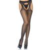 Leg Avenue Spandex Sheer Suspender Hose 1904 Black