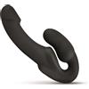 No-Parts Morgan Strapless Strapon Dildo 22cm Black