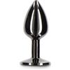 Taboom Butt Plug With Diamond Jewel Black S