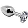 Alive Mini Metal Butt Plug Anal Pleasure White S