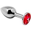 Alive Mini Metal Butt Plug Anal Pleasure Red M