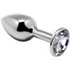 Alive Mini Metal Butt Plug Anal Pleasure White L