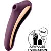 Satisfyer Dual Kiss Wine Red