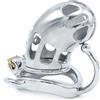 Kiotos Steel Belted Chastity Device with Ball Divider