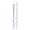 Gläs Glas Double Ended Glass Dildo with Anal Beads