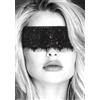 Ouch! Lace Mask With Elastic Straps Black