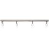 OhMama Fetish Detachable Spreader Metal Bar 4 Hooks