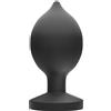 Anos RC Inflatable Butt Plug with Vibration Black