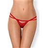 Obsessive 838-THO-3 Thong Red L/XL